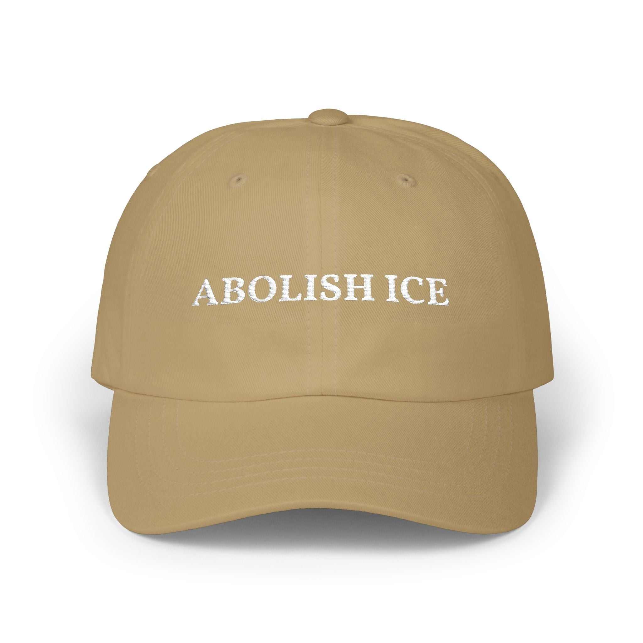 Abolish ICE Embroidered-  Statement, Protest Hat